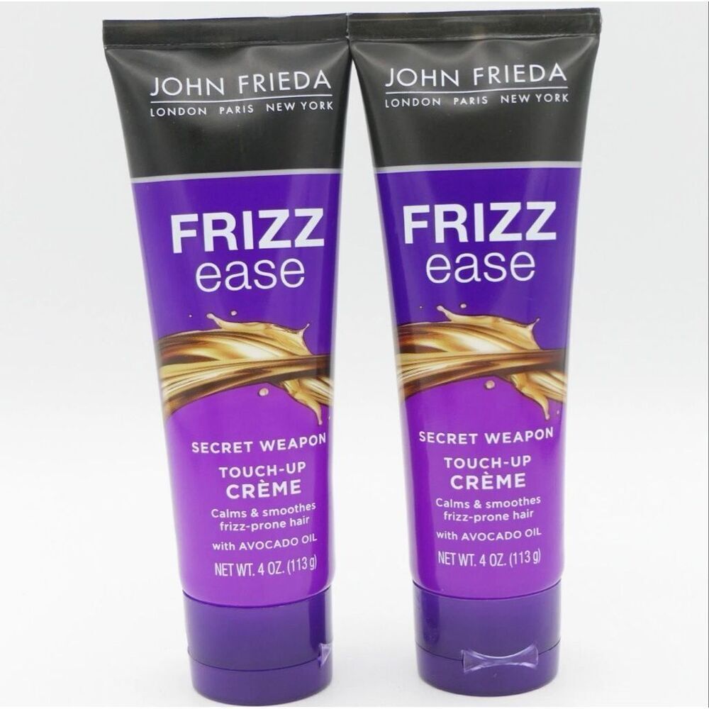 2 John Frieda Frizz Ease SECRET WEAPON TOUCH-UP CREME with Avocado Oil 4 oz